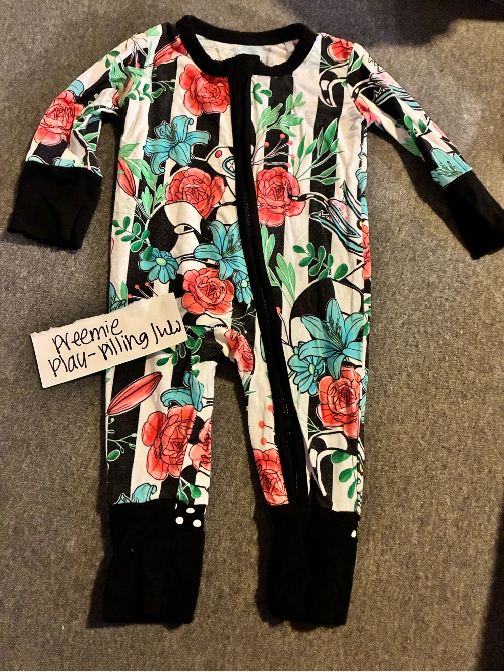 3 Piece Preemie Bamboo Set: The Twisted Lily